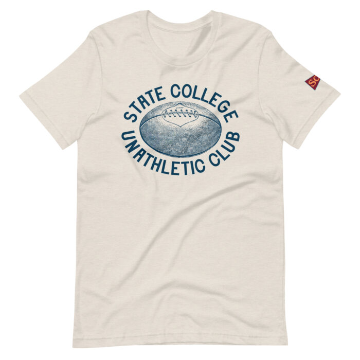 State College Unathletic Club Adult Tee - Image 2