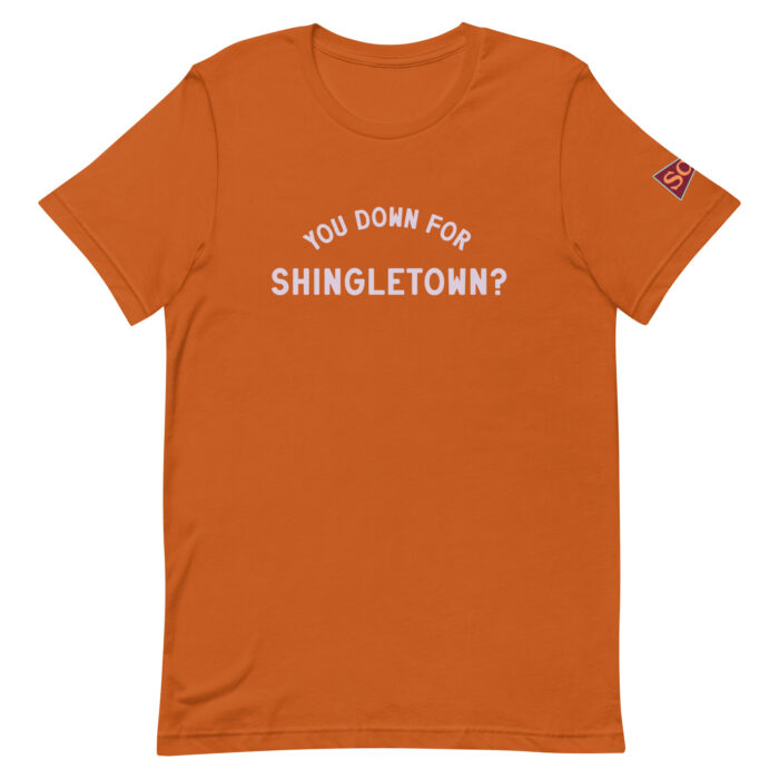 You Down for Shingletown? Adult Tee - Image 3